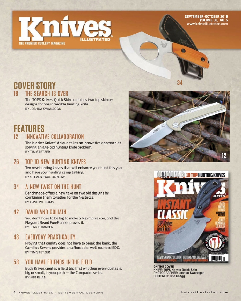Knives Illustrated 201609
